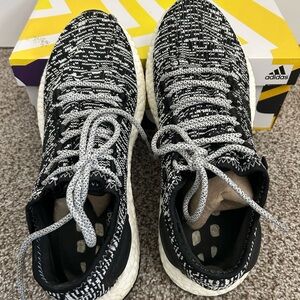 Adidas Monochrome Knit Sneakers